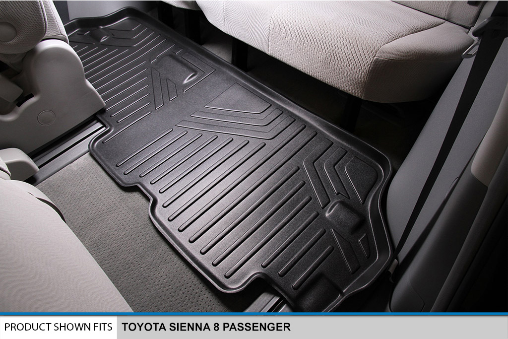 2016 Toyota Sienna 8 Passenger Floor Mats