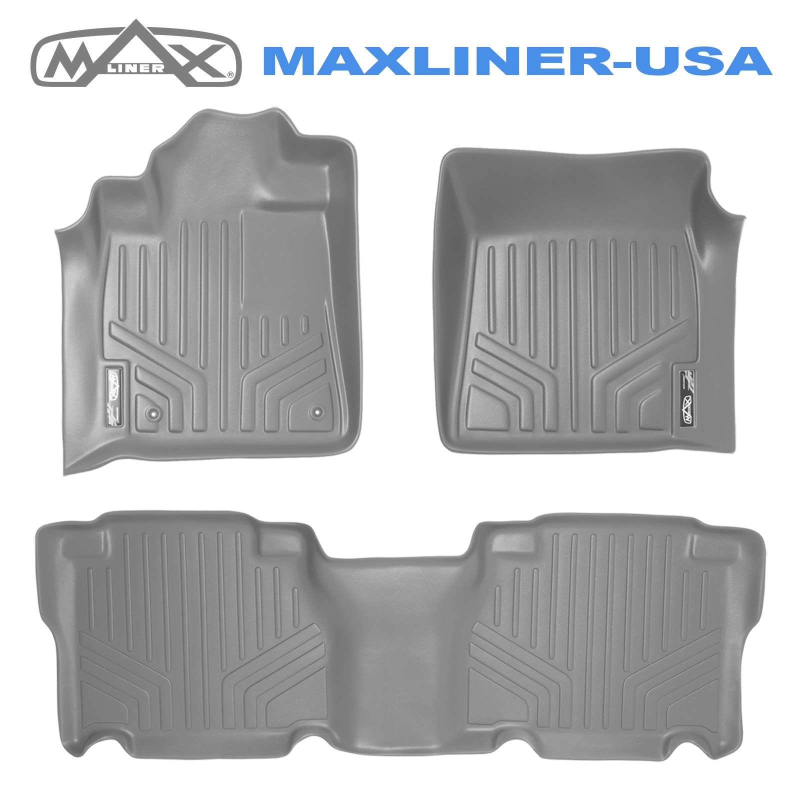 20072011 Tundra CrewMax Cab Maxfloormat Custom Fit Floor Mats Liner