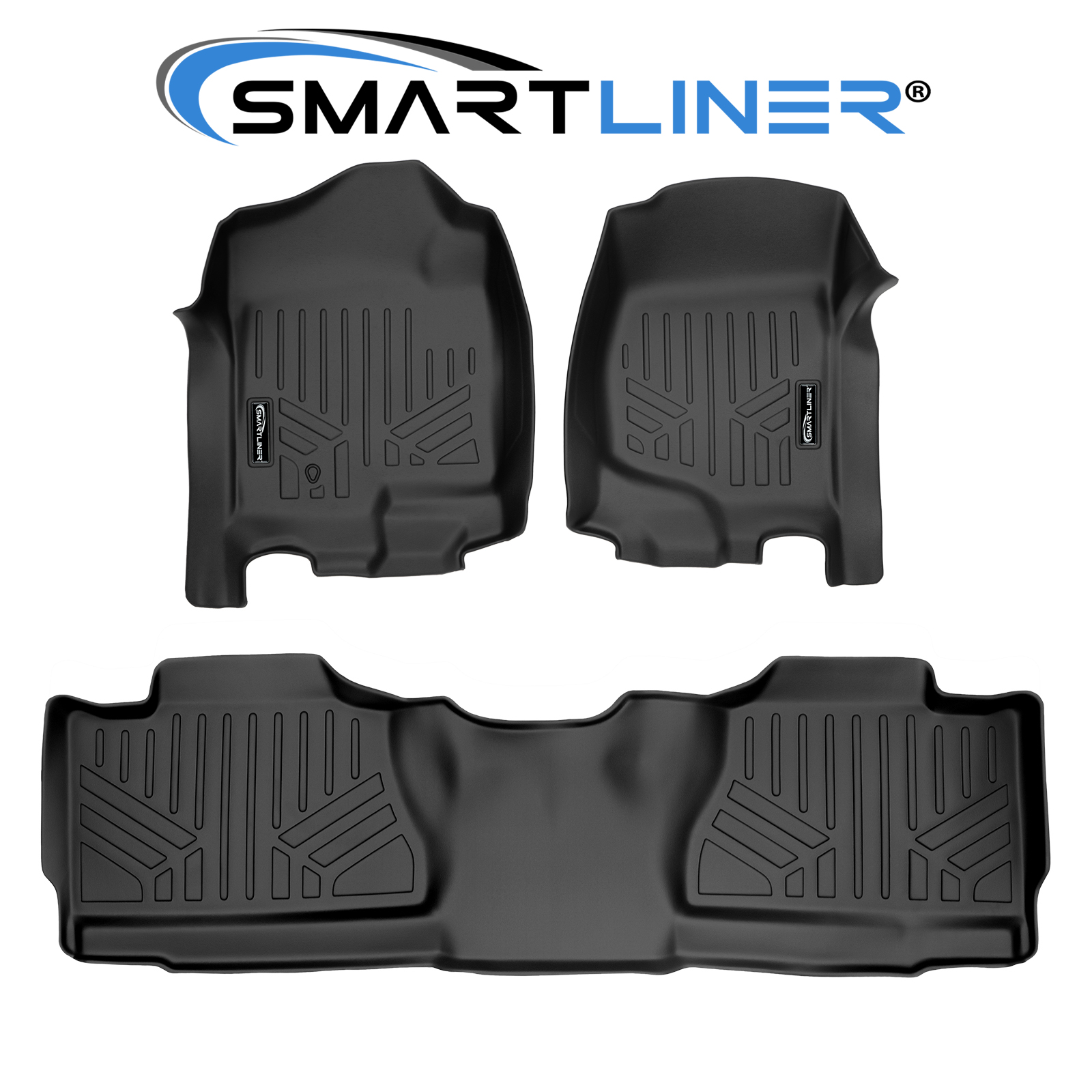 SMARTLINER Custom Fit Floor Mat Set For 20072013 Chevrolet Avalanche
