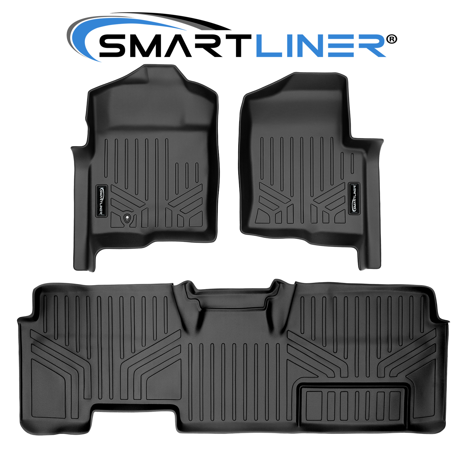 SMARTLINER 20092010 Ford F150 SuperCab Custom Fit Floor Mats Set