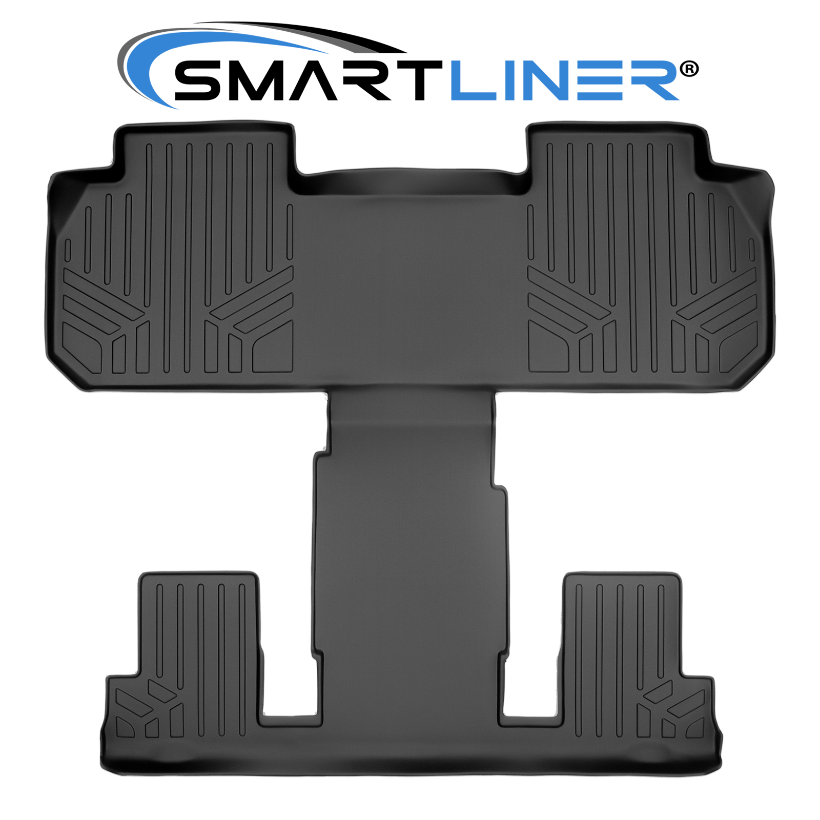 SMARTLINER Floor Mats 2nd/3rd Row Black for 20182020 Traverse/2018