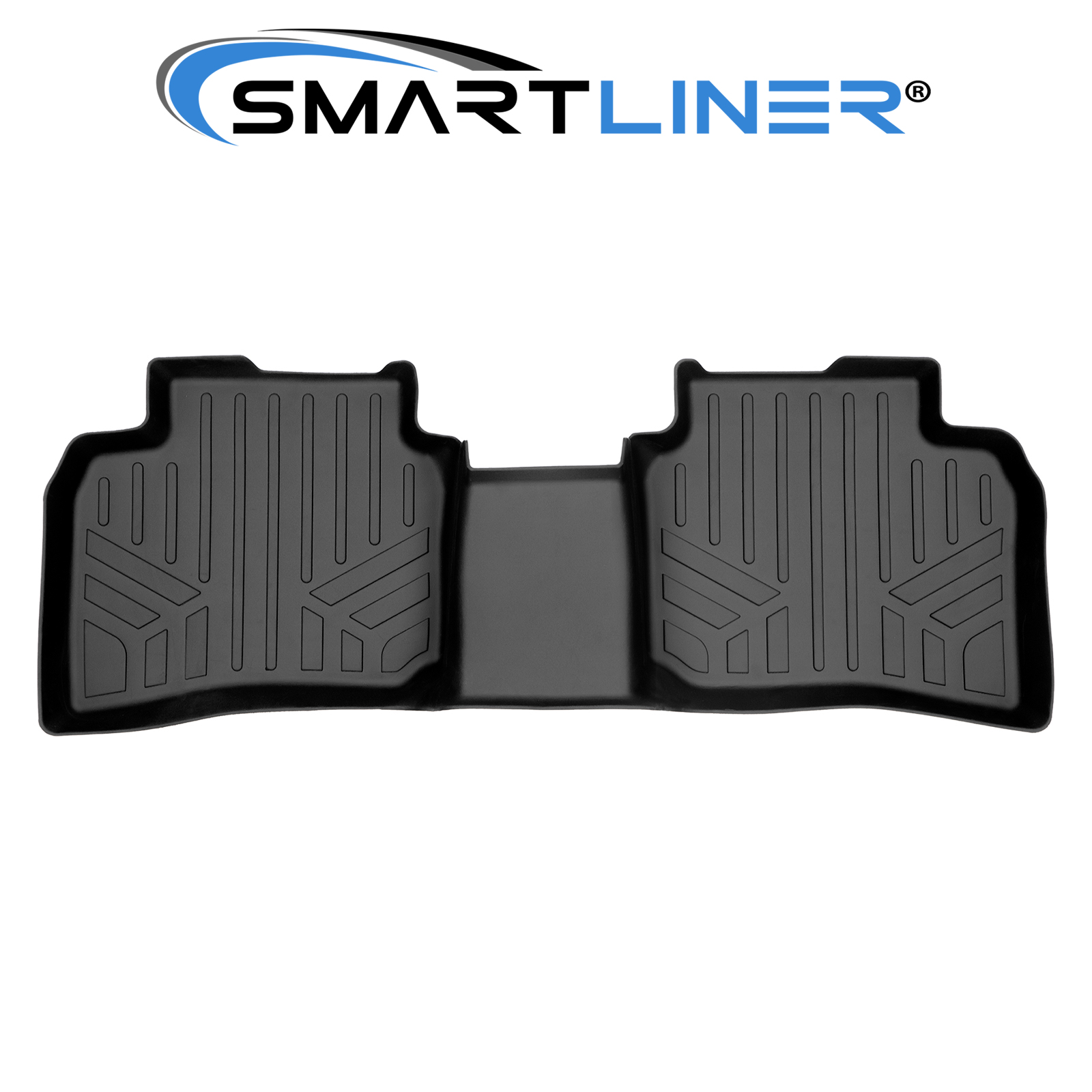 SMARTLINER Custom Fit Floor Mats Liner 2nd Row Black for 20192021